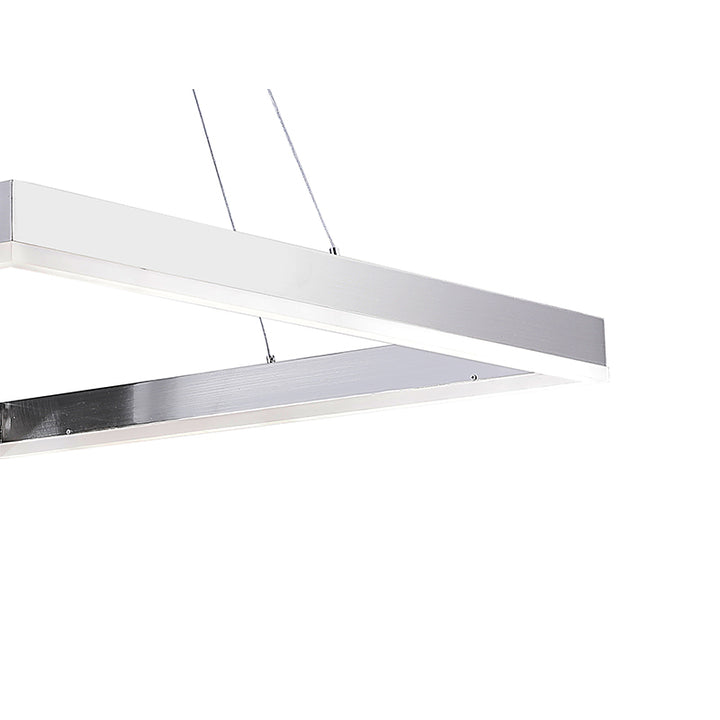 Framed LED Chandelier with Acrylic Diffuser by Bethel - view 5