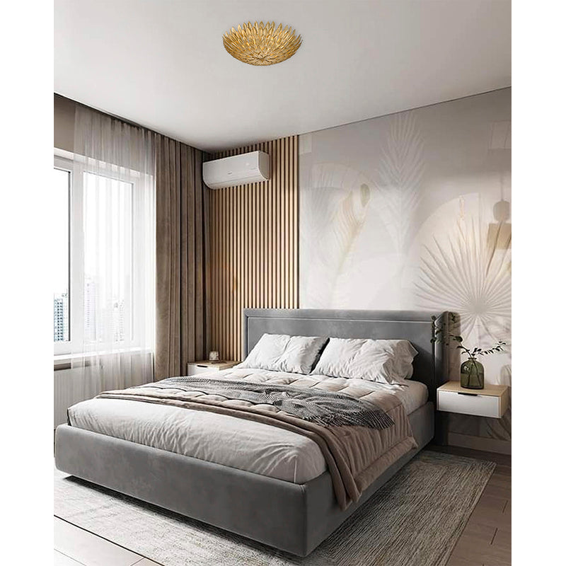Leaf Petal Flush Mount by Bethel - view 7