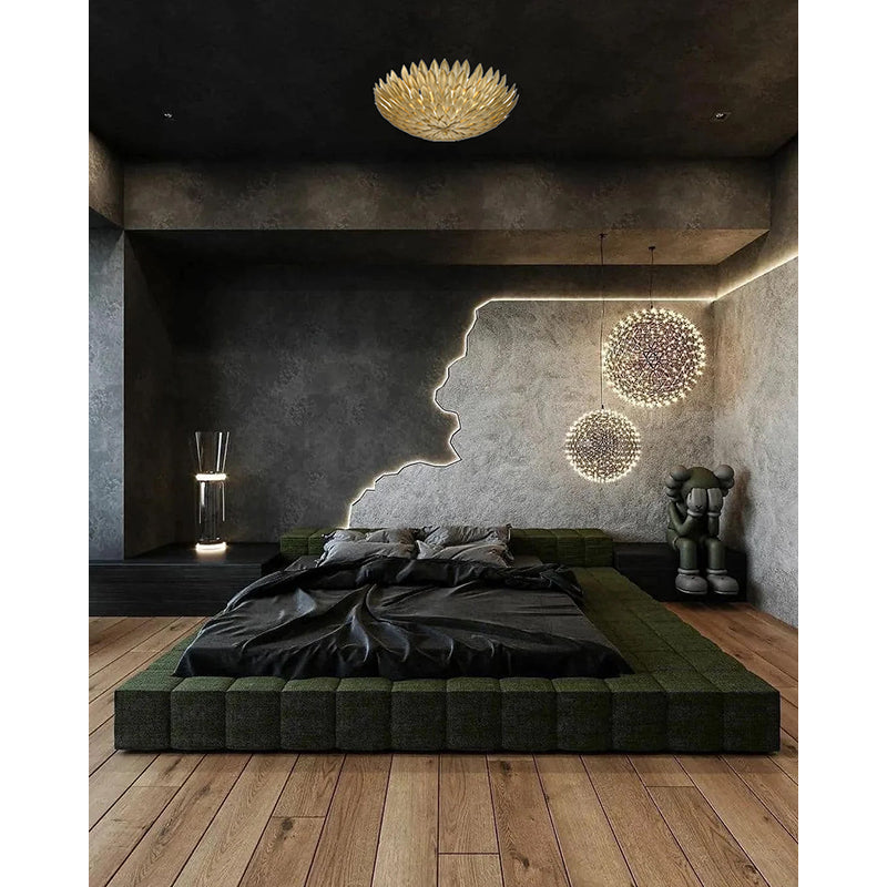Leaf Petal Flush Mount by Bethel - view 9