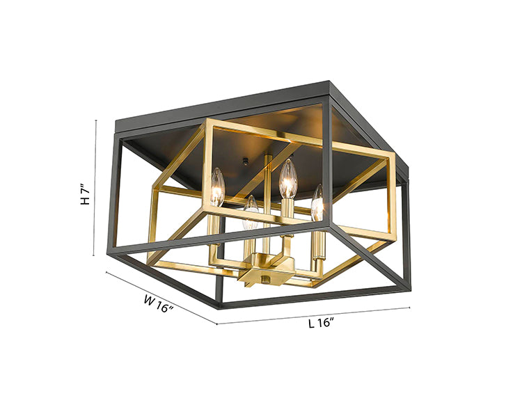 Interlocked Box Flush Mount by Bethel - view 17