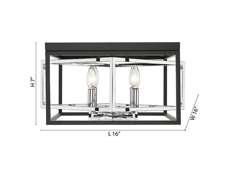 Interlocked Box Flush Mount by Bethel - view 9