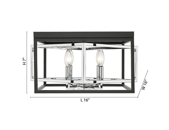 Interlocked Box Flush Mount by Bethel - view 9