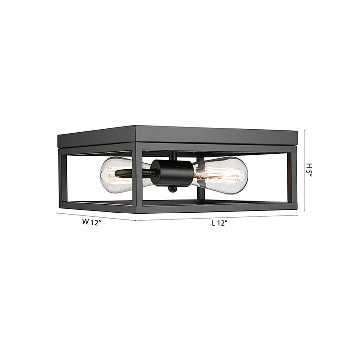 Box Flush Mount by Bethel - view 16