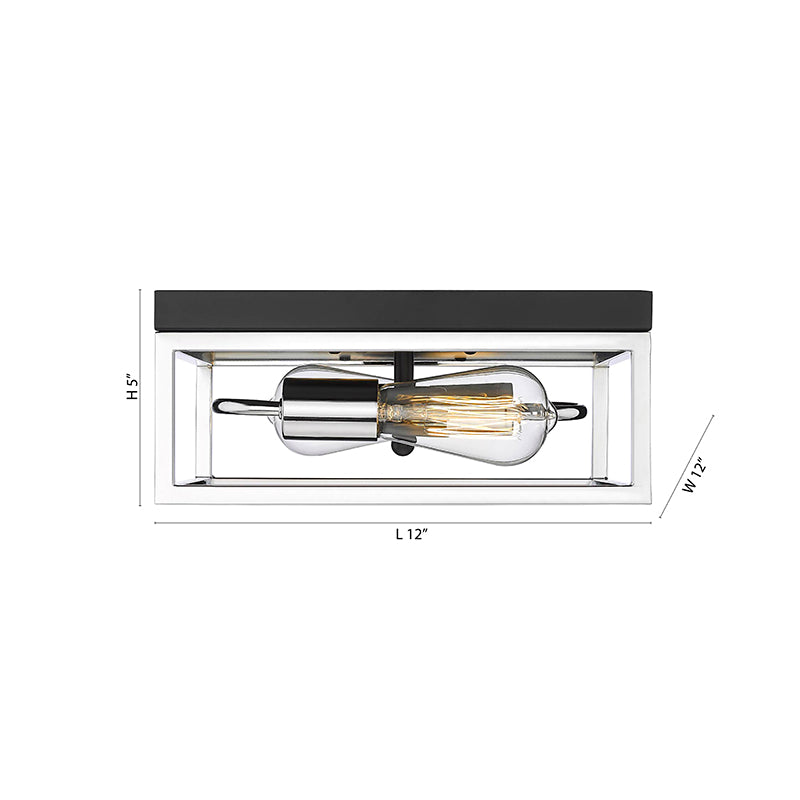 Box Flush Mount by Bethel - view 3