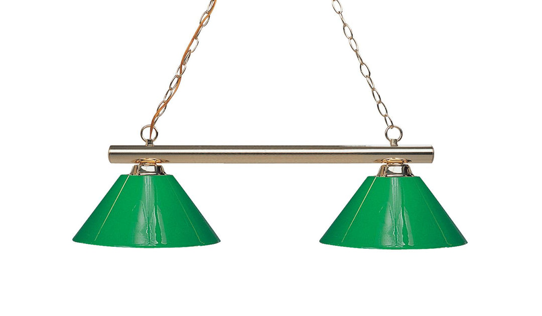 Sharp Shooter - 2 Light Billiard Light (155-2PB)