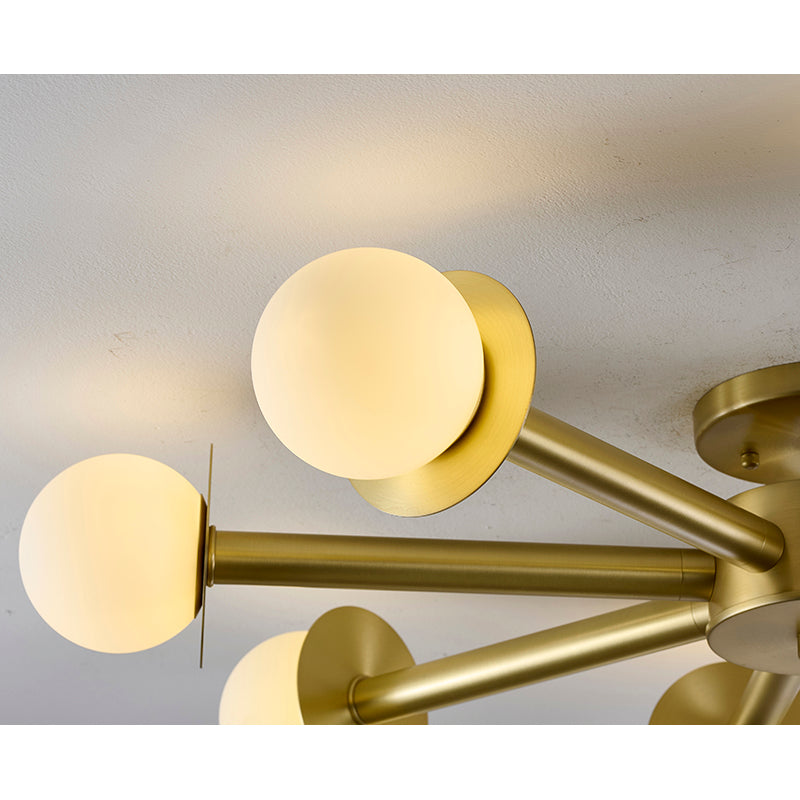 Glass Flush Mount by Bethel - view 9
