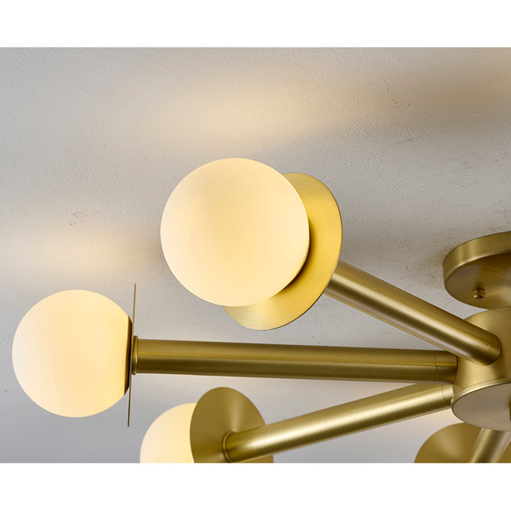 Glass Flush Mount by Bethel - view 9