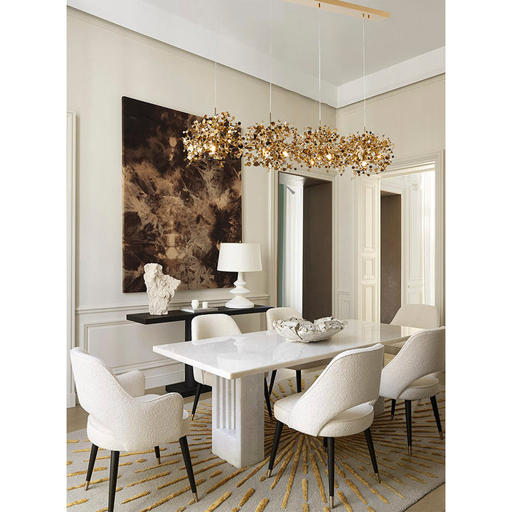 Frame Island Light with Sparkle Confetti Pendants by Bethel - view 10