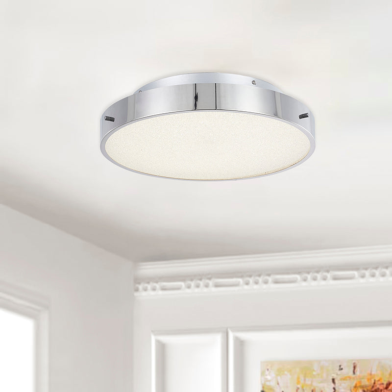 Frame LED Flush Mount with Clear Acrylic Beaded Diffuser by Bethel - view 26