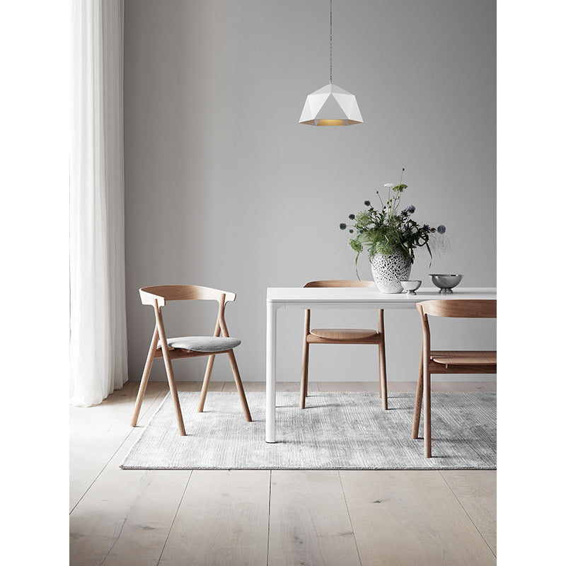 Metal Shade Single Pendant Light with Interior by Bethel - view 8