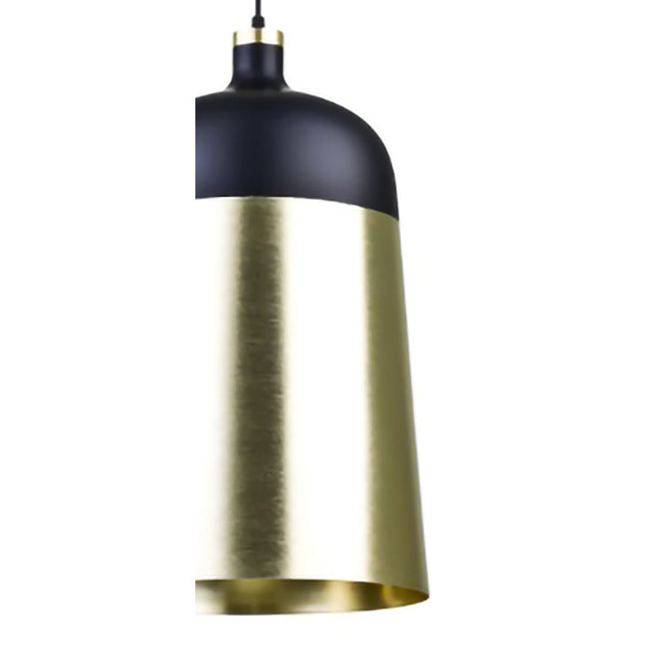 Black &amp; Gold Pendant