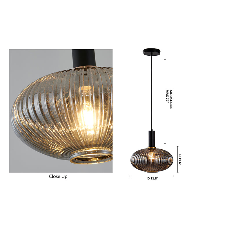 Shade Single Pendant Light with &amp; Hardware