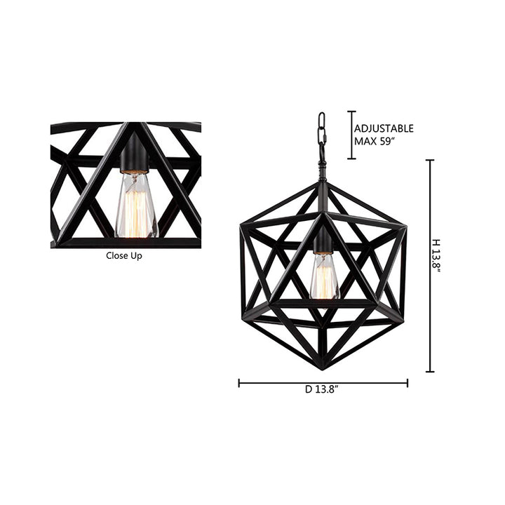 Black Pendant (DU28) by Bethel - view 3