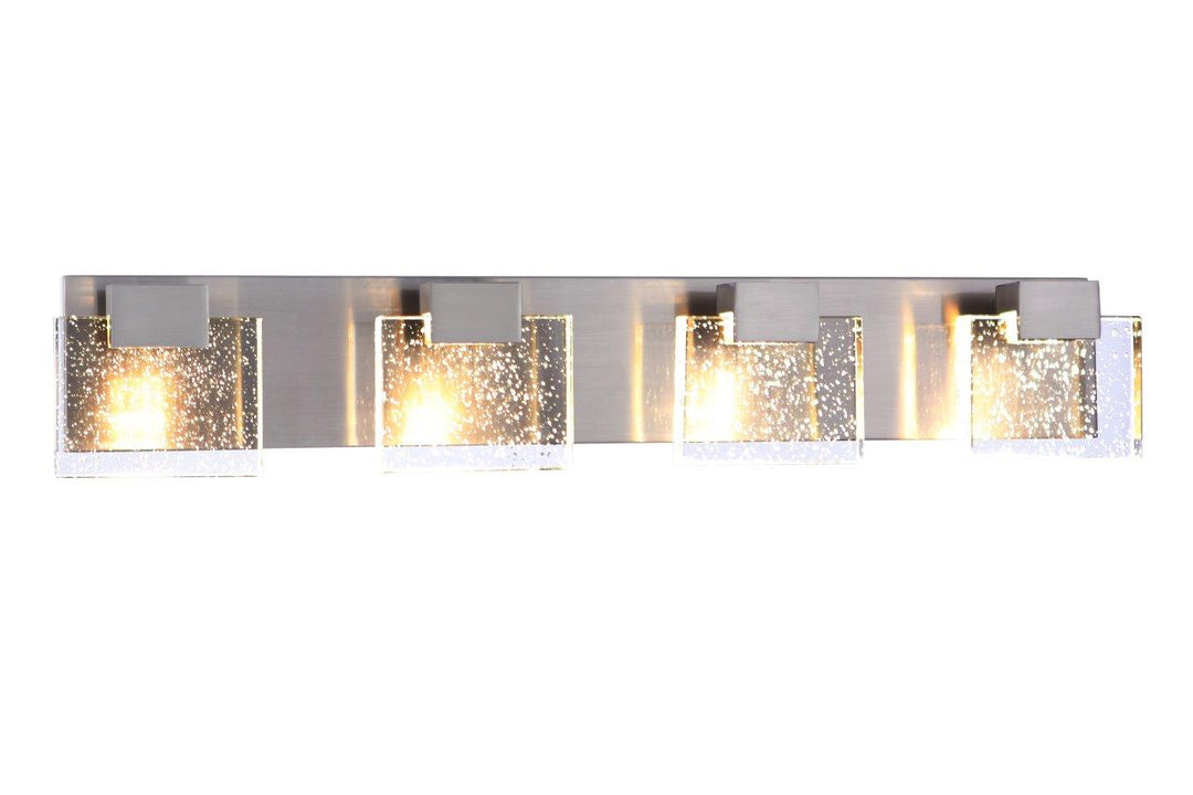 Alamere LED Vanity Light in Brushed Polished Nickel by Craftmade