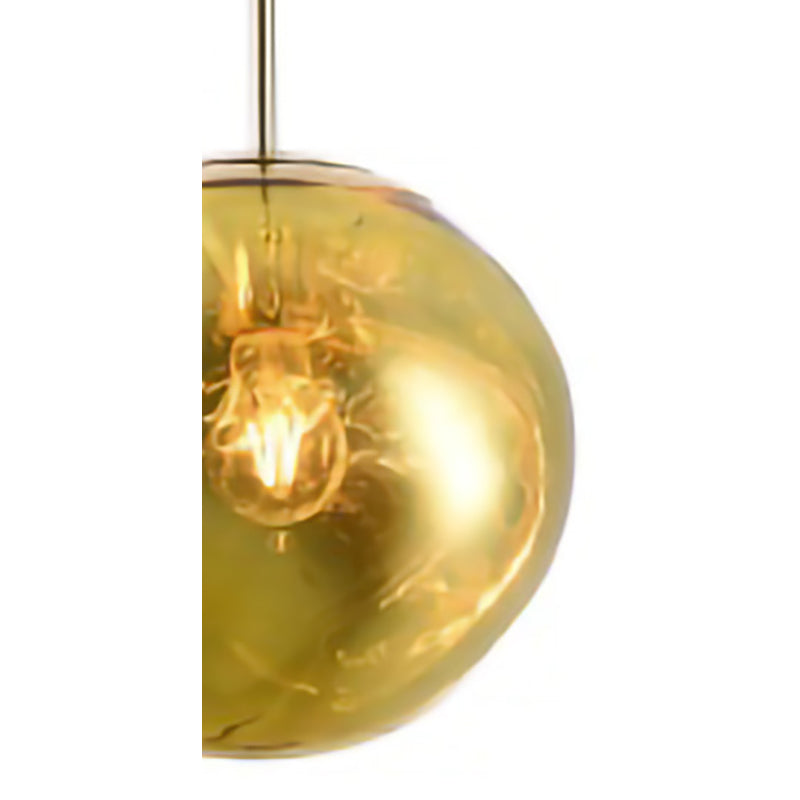 Orb Acrylic Single Pendant Light with Hardware by Bethel - view 14