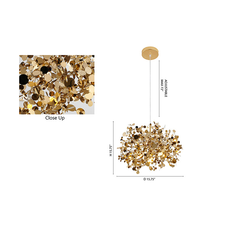 Sparkle Confetti Pendant Light by Bethel - view 9