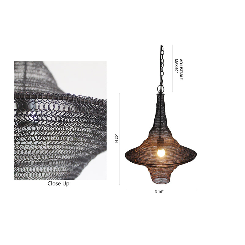 Powder Coat Chandelier (AC03) by Bethel - view 11