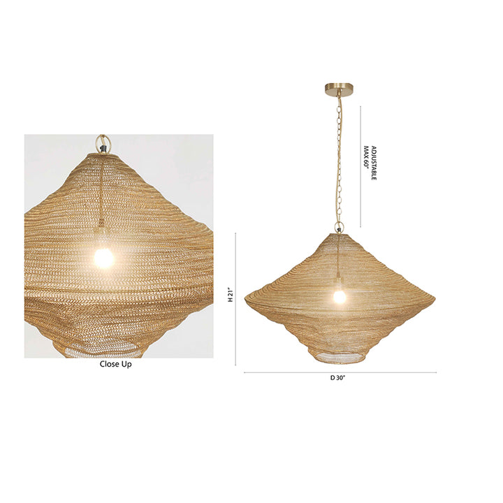 Powder Coat Chandelier (AC02) by Bethel - view 4