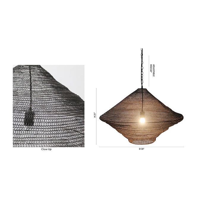 Powder Coat Chandelier (AC02) by Bethel - view 9
