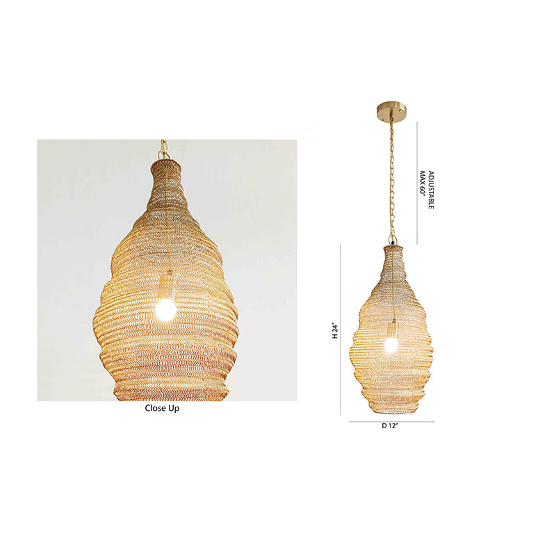 Powder Coat Pendant by Bethel - view 4