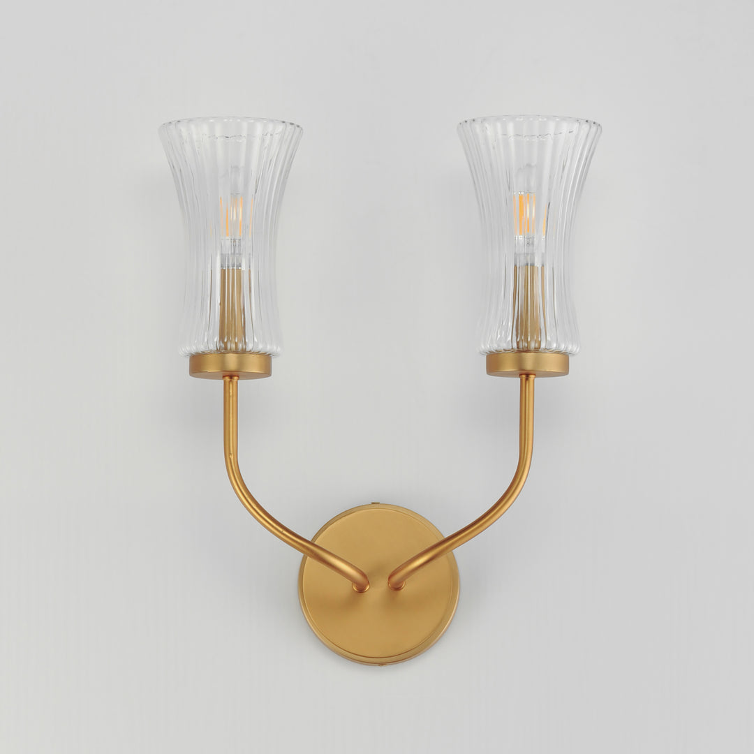 Camelot Sconce Natural Aged Brass alternate view