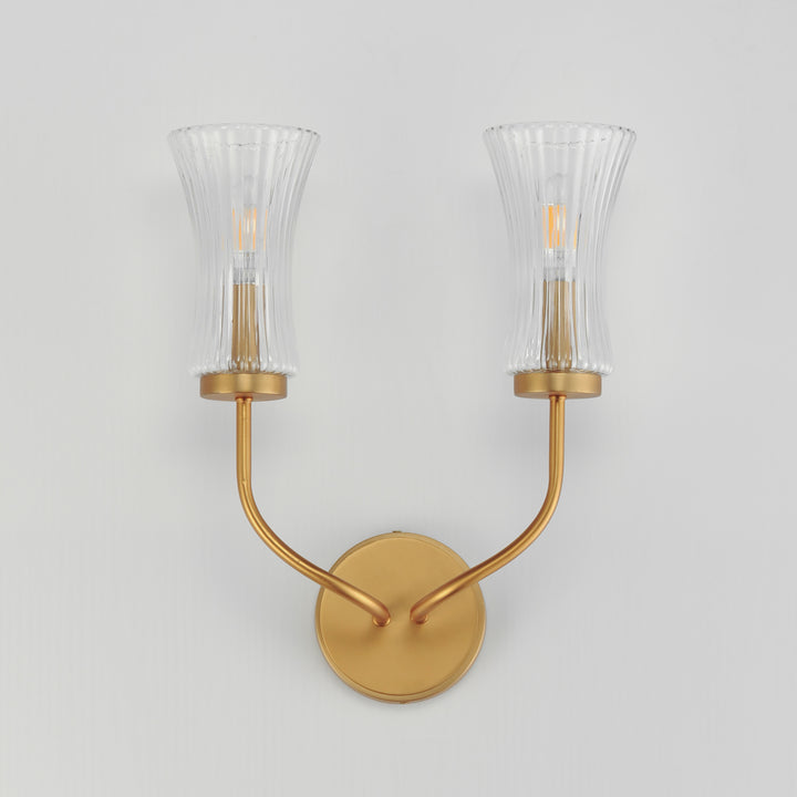 Camelot Sconce Natural Aged Brass alternate view