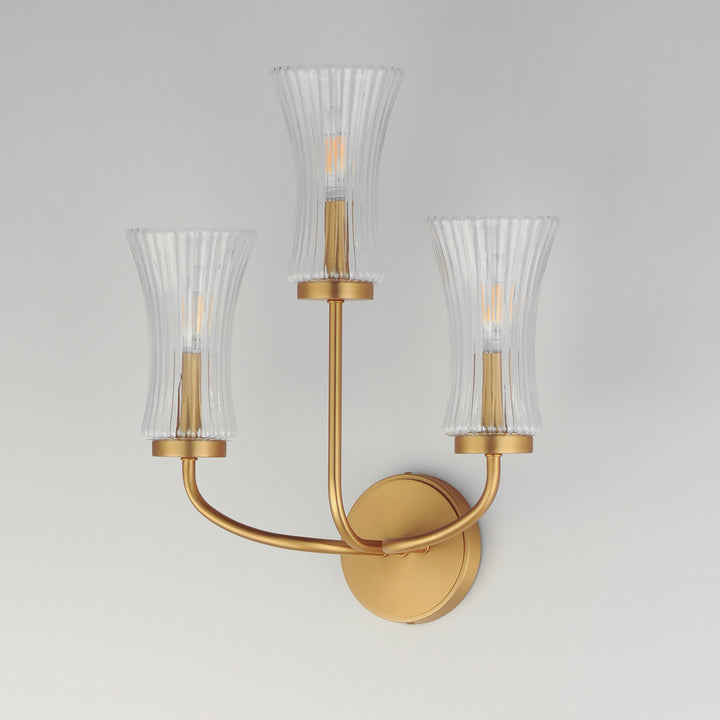 Camelot Sconce Natural Aged Brass alternate view