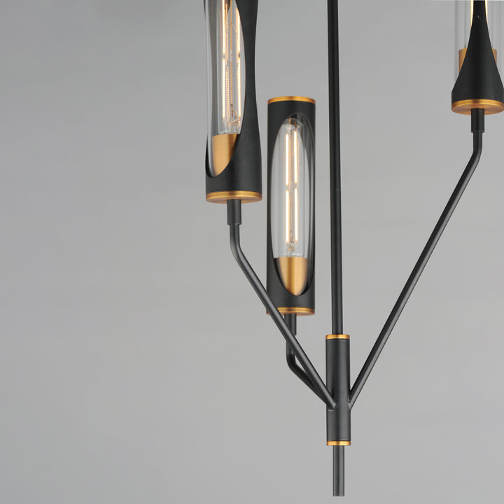 Regent Pendant Black / Antique Brass alternate view