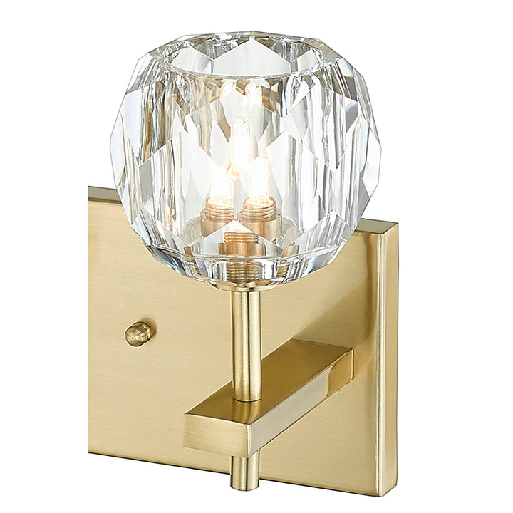 Frame Wall Sconce with Clear Crystal Shades by Bethel - view 50