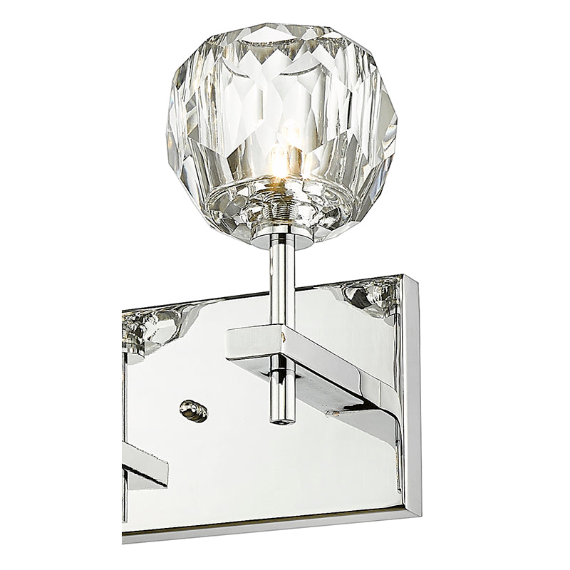 Frame Wall Sconce with Clear Crystal Shades by Bethel - view 33