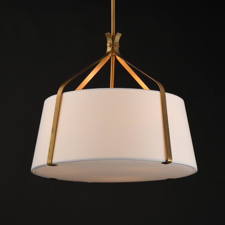 Bandera Pendant Wool / Natural Aged Brass alternate view