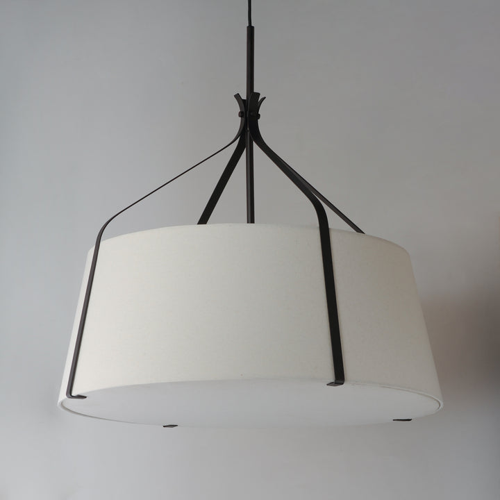 Bandera Pendant Oatmeal / Dark Bronze alternate view