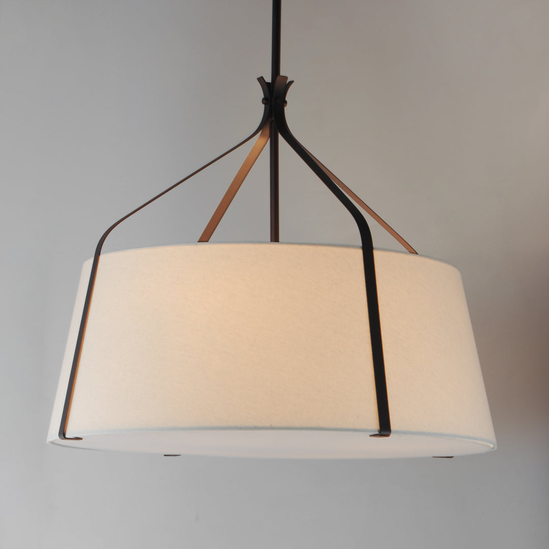 Bandera Pendant Oatmeal / Dark Bronze alternate view