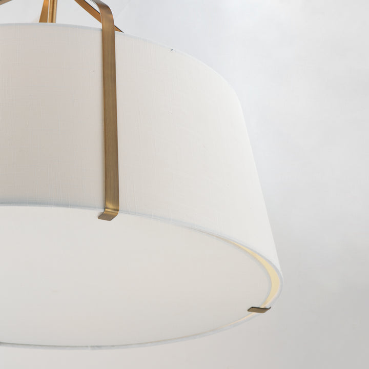Bandera Pendant Wool / Natural Aged Brass alternate view
