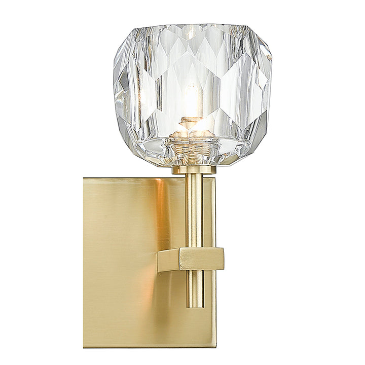 Frame Wall Sconce with Clear Crystal Shades by Bethel - view 44