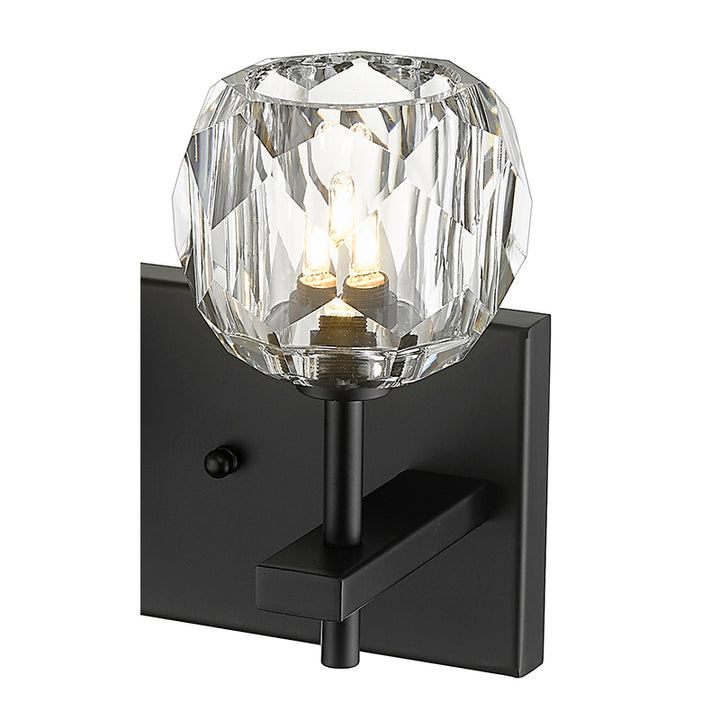 Frame Wall Sconce with Clear Crystal Shades by Bethel - view 8