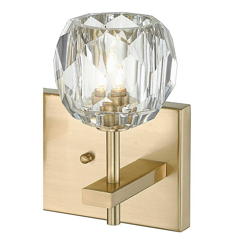 Frame Wall Sconce with Clear Crystal Shades by Bethel - view 38