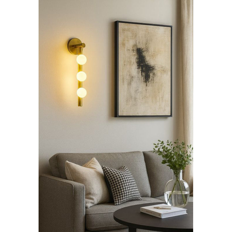 Glass Wall Sconce by Bethel - view 14
