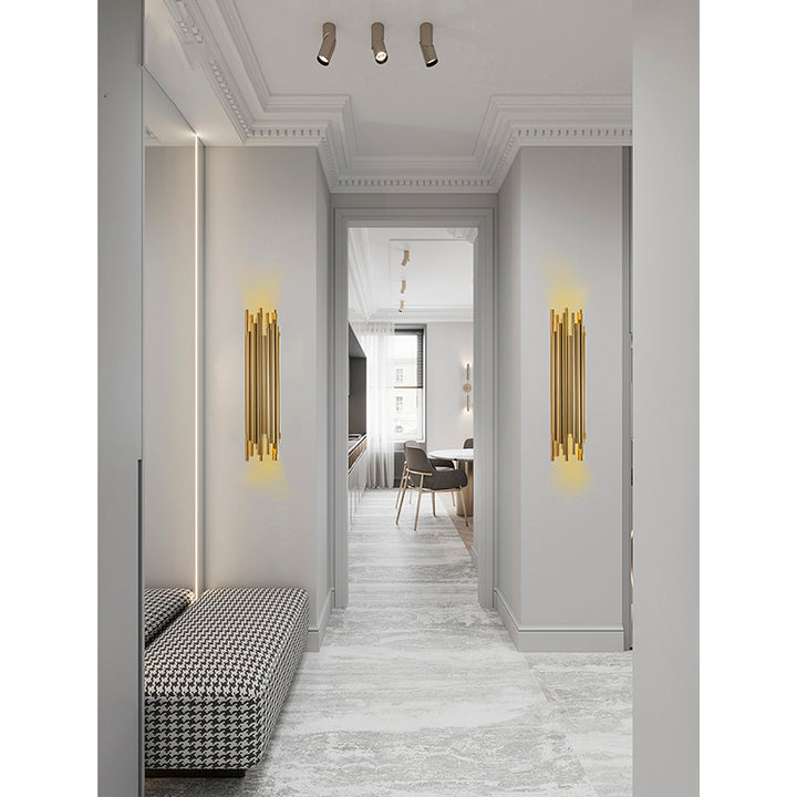 Stainless Steel Wall Sconce by Bethel - view 10
