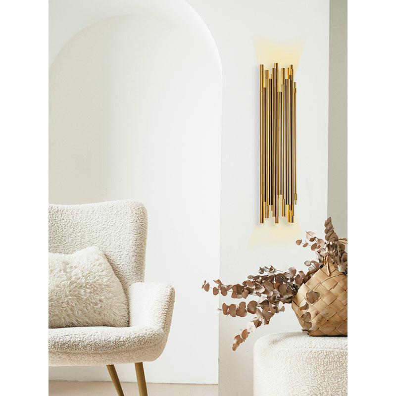 Stainless Steel Wall Sconce by Bethel - view 12