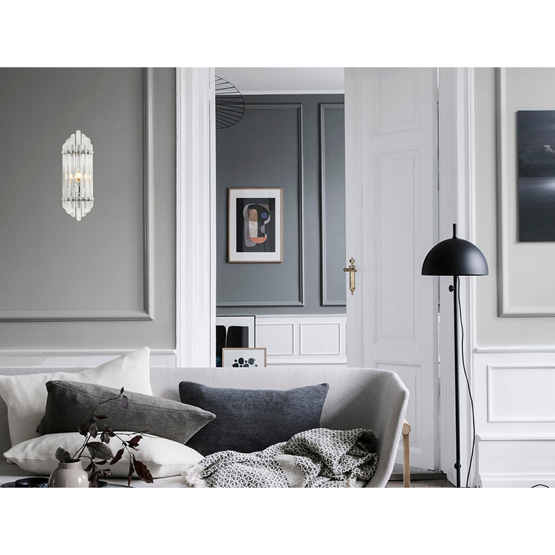 Frame Wall Sconce with Clear Glass Rods (MU45) by Bethel - view 8
