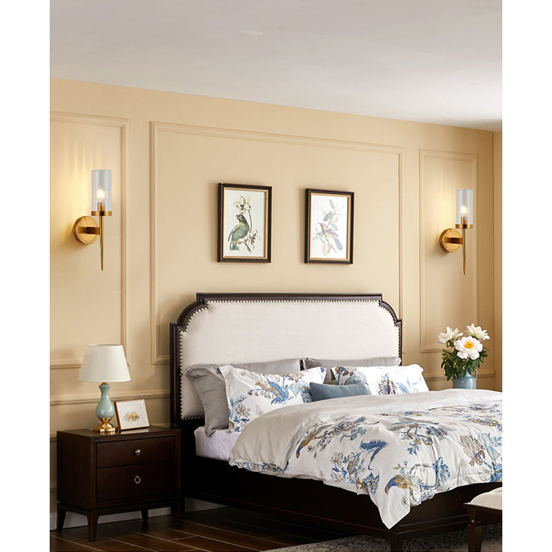 Frame Wall Sconce with Clear Glass Shade by Bethel - view 43