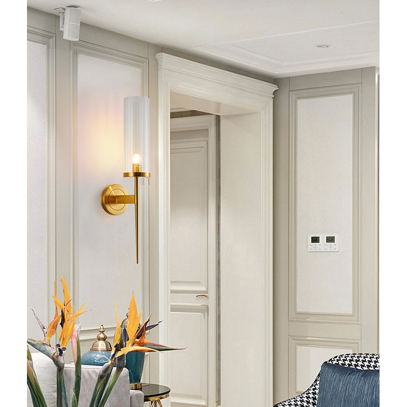 Frame Wall Sconce with Clear Glass Shade by Bethel - view 18