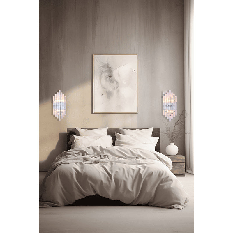 Clear Glass Wall Sconce by Bethel - view 7