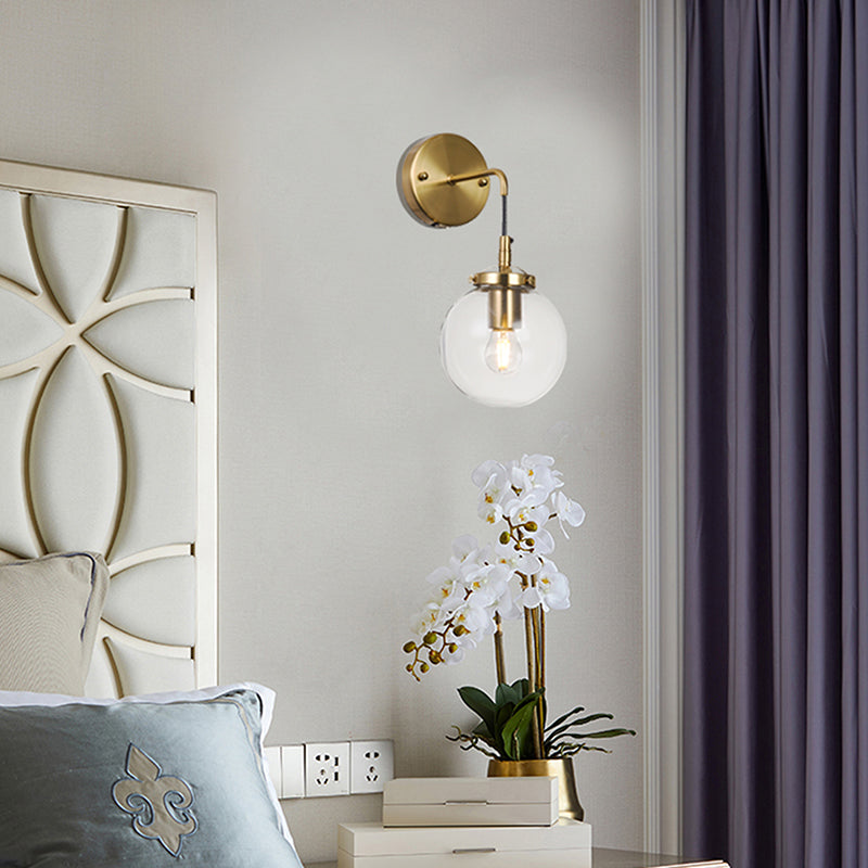 Brass Frame with Black Wall Sconce by Bethel - view 7