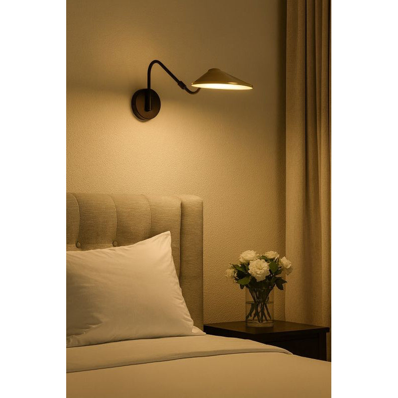 Black Wall Sconce (MU152) by Bethel - view 7