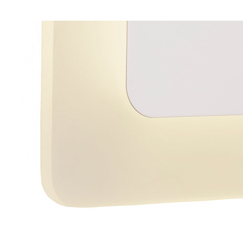 White Wall Sconce by Bethel - view 2