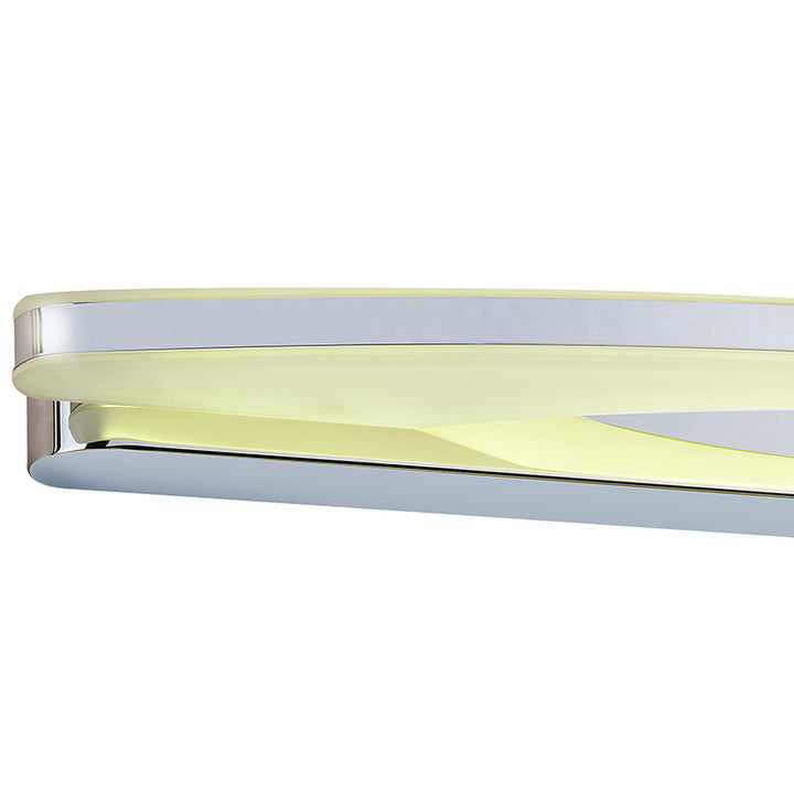 Chrome Vanity Light by Bethel - view 3