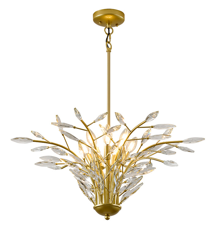 Gold Crystal Chandelier (ZP141) by Bethel