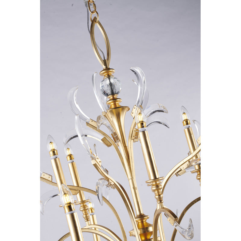 Chandelier (GA40) in Gold by Bethel